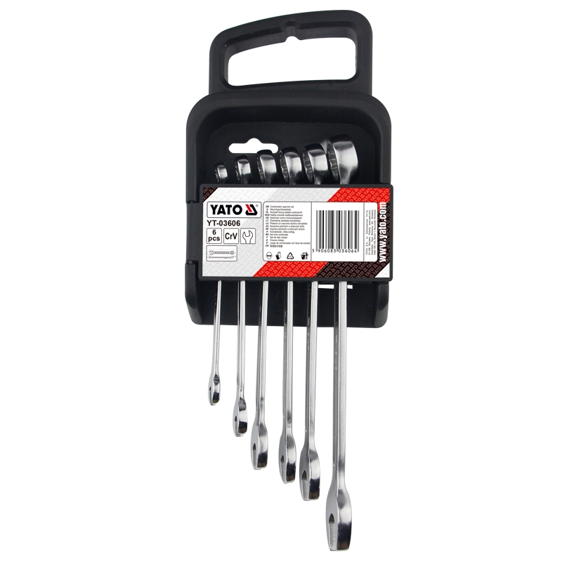 Bộ cờ lê vòng miệng 6 chi tiết 8-17mm Yao YT-03606 Ba Lan Bộ cờ lê vòng miệng 6 chi tiết 8-17mm Yao YT-03606 Ba Lan