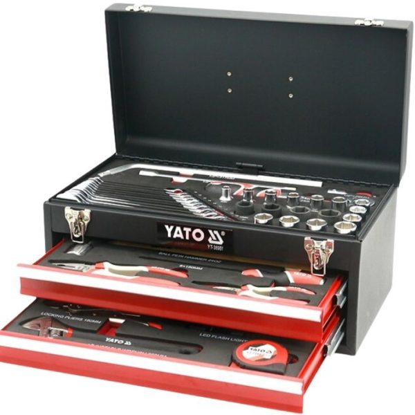 Bộ đồ nghề sửa chữa 53 Món Yato YT-38952 Bộ đồ nghề sửa chữa 53 Món Yato YT-38952
