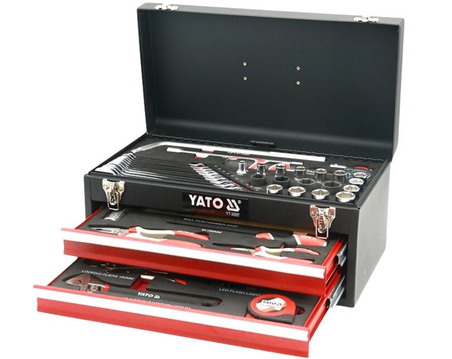 Bộ đồ nghề sửa chữa 53 Món Yato YT-38952 Bộ đồ nghề sửa chữa 53 Món Yato YT-38952