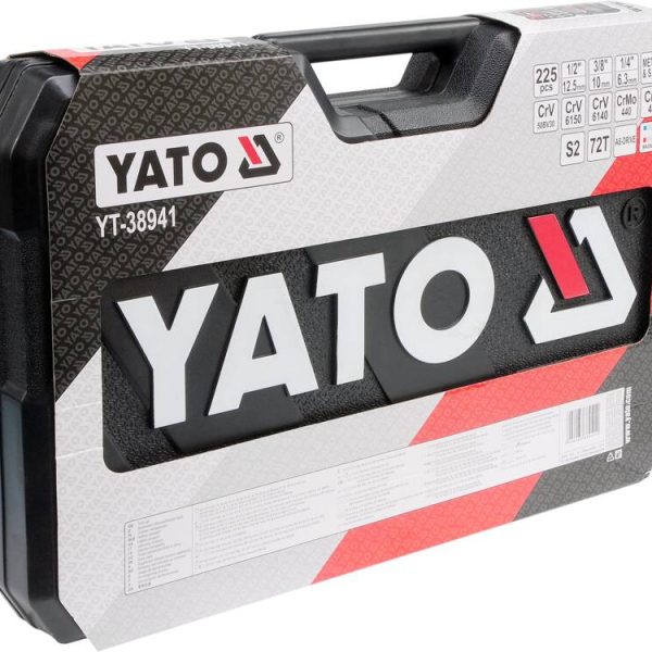 Bộ đồ nghề sửa chữa ôtô chuyên dụng 225 Món Yato YT-38941 Bộ đồ nghề sửa chữa ôtô chuyên dụng 225 Món Yato YT-38941