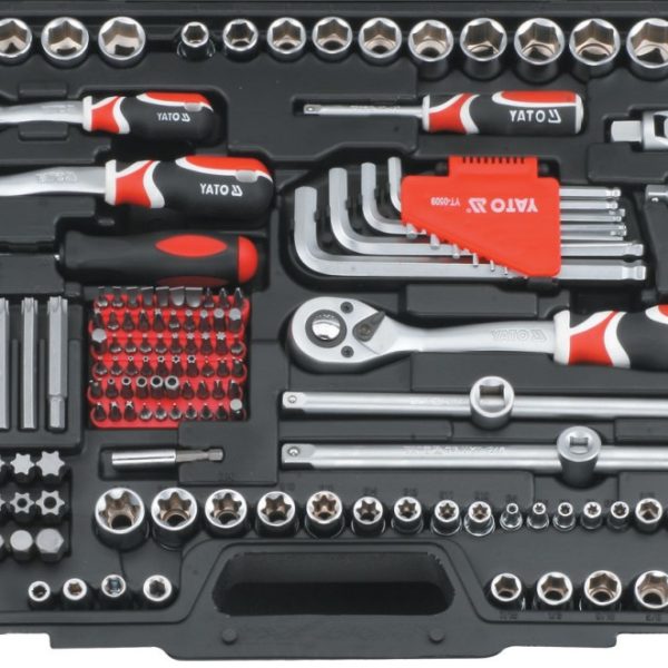 Bộ đồ nghề sửa chữa ôtô chuyên dụng 225 Món Yato YT-38941 Bộ đồ nghề sửa chữa ôtô chuyên dụng 225 Món Yato YT-38941