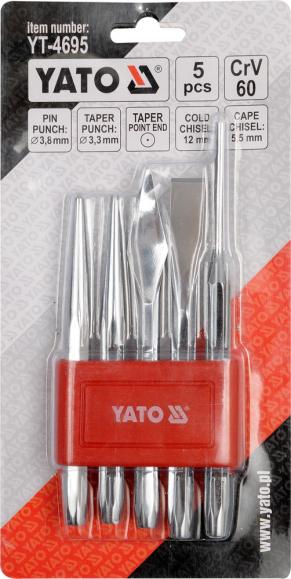 Bộ Đục và Đột YATO YT-4695 Bộ Đục và Đột YATO YT-4695
