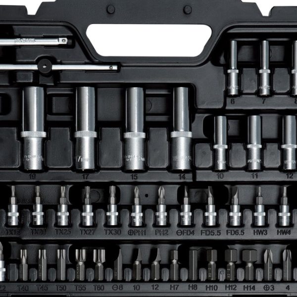 Bộ Dụng Cụ Sửa Chữa 1/4" 1/2" 108 Chi Tiết Yato YT-38791 Bộ Dụng Cụ Sửa Chữa 1/4" 1/2" 108 Chi Tiết Yato YT-38791