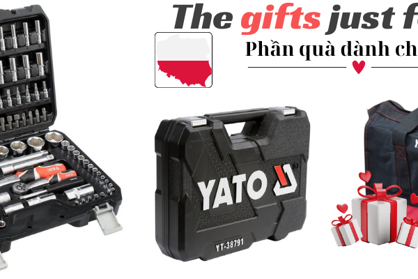 Bộ Dụng Cụ Sửa Chữa 1/4" 1/2" 108 Chi Tiết Yato YT-38791 Bộ Dụng Cụ Sửa Chữa 1/4" 1/2" 108 Chi Tiết Yato YT-38791