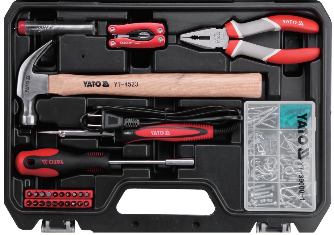 Bộ dụng cụ sửa chữa tổng hợp 169 món Yato YT-39291 Bộ dụng cụ sửa chữa tổng hợp 169 món Yato YT-39291