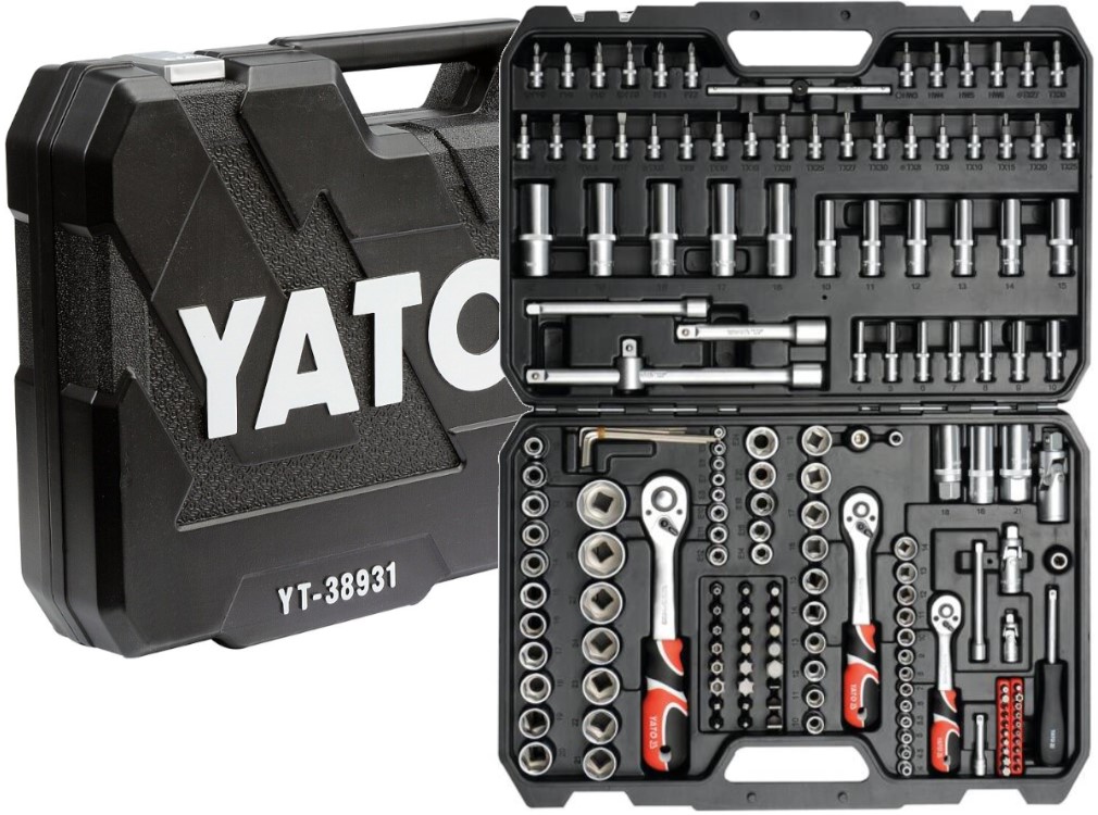 Bộ dụng cụ sửa chữa tổng hợp 173 chi tiết Yato YT-38931 - Ba Lan Bộ dụng cụ sửa chữa tổng hợp 173 chi tiết Yato YT-38931 - Ba Lan