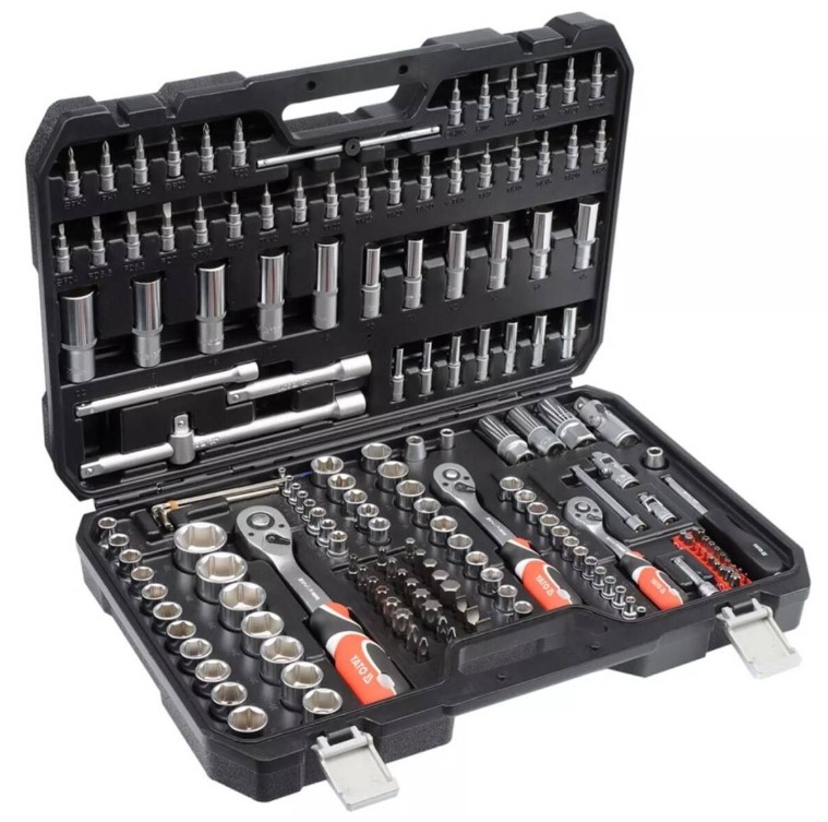 Bộ dụng cụ sửa chữa tổng hợp 173 chi tiết Yato YT-38931 - Ba Lan Bộ dụng cụ sửa chữa tổng hợp 173 chi tiết Yato YT-38931 - Ba Lan