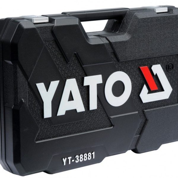 Bộ dụng cụ tổng hợp 129 chi tiết 1/4" 3/8" 1/2" Yato YT-38881 Bộ dụng cụ tổng hợp 129 chi tiết 1/4" 3/8" 1/2" Yato YT-38881