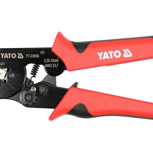 Bộ Kìm Bấm Cốt Tự Động YATO YT-23052 – Kìm 175mm Kèm 1201 Đầu Cốt Bộ Kìm Bấm Cốt Tự Động YATO YT-23052 – Kìm 175mm Kèm 1201 Đầu Cốt