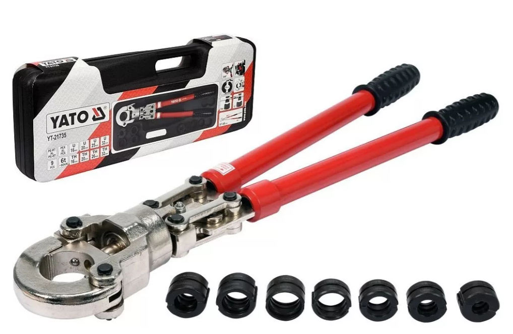 Kìm Bấm Ống PEX-AL-PEX YATO YT-21735 Kìm Bấm Ống PEX-AL-PEX YATO YT-21735