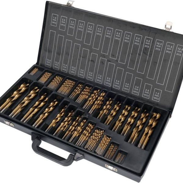 Bộ Mũi Khoan Xoắn YATO YT-44677 – 190 Chi Tiết, HSS, Phủ Titan, Chuẩn DIN 338 Bộ Mũi Khoan Xoắn YATO YT-44677 – 190 Chi Tiết, HSS, Phủ Titan, Chuẩn DIN 338