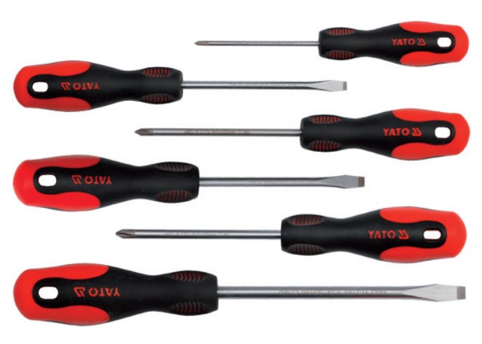 Bộ Tô vít 6 Chi Tiết YATO YT-2783 Bộ Tô vít 6 Chi Tiết YATO YT-2783