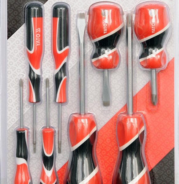 Bộ Tô vít Tổng hợp 8 Chi Tiết Yato YT-25980 Bộ Tô vít Tổng hợp 8 Chi Tiết Yato YT-25980
