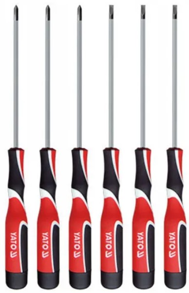 Bộ Tô vít 6 Chi Tiết Mini YATO YT-25861 Bộ Tô vít 6 Chi Tiết Mini YATO YT-25861
