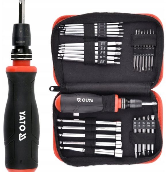 Bộ Tô vít 1/4" Tổng hợp 28 chi tiết YATO YT-27940 Bộ Tô vít 1/4" Tổng hợp 28 chi tiết YATO YT-27940
