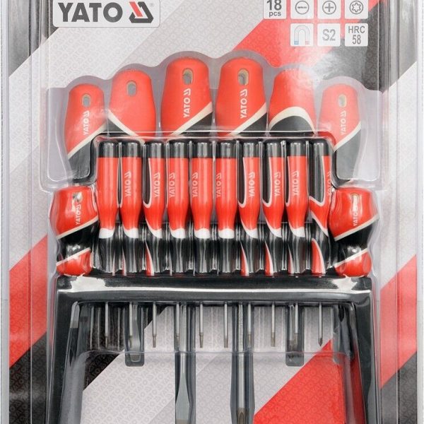 Bộ Tô vít Tổng Hợp 18 Chi Tiết YATO YT-25982 Bộ Tô vít Tổng Hợp 18 Chi Tiết YATO YT-25982