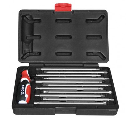 Bộ Tô vít Tổng hợp 12 Chi Tiết Mini YATO YT-2797 (Đảo Đầu) Bộ Tô vít Tổng hợp 12 Chi Tiết Mini YATO YT-2797 (Đảo Đầu)