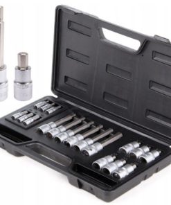 Bộ tuýp 1/4" 1/2" mũi vít lục giác 3-12mm 18 chi tiết Yato YT-7752 - Ba Lan Bộ tuýp 1/4" 1/2" mũi vít lục giác 3-12mm 18 chi tiết Yato YT-7752 - Ba Lan