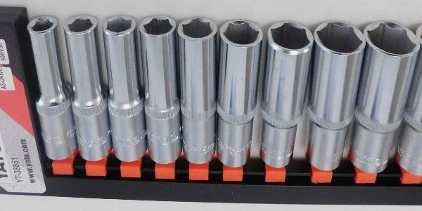 Bộ tuýp dài 1/2" 10-24mm 10 chi tiết Yato YT-38861 - Ba Lan Bộ tuýp dài 1/2" 10-24mm 10 chi tiết Yato YT-38861 - Ba Lan