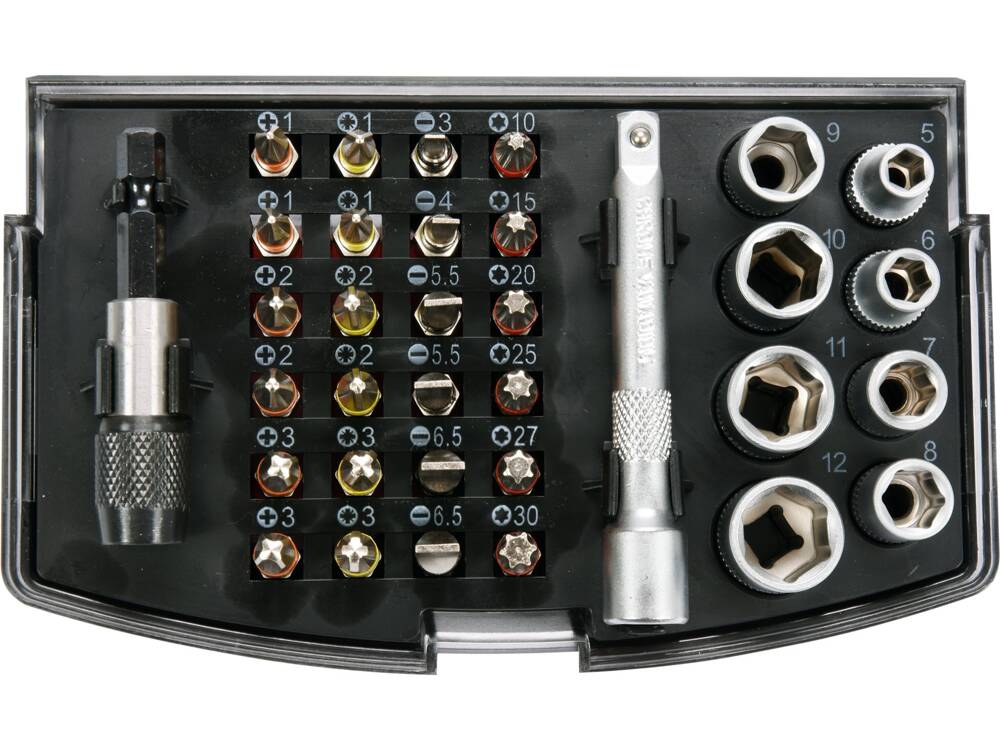 Bộ Tuýp Mũi Vít 34 Chi Tiết YATO YT-04623 Bộ Tuýp Mũi Vít 34 Chi Tiết YATO YT-04623