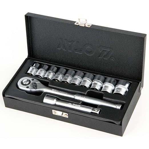 Bộ tuýp tay vặn 1/2" 10-24mm 12 chi tiết Yato YT-12621 - Ba Lan Bộ tuýp tay vặn 1/2" 10-24mm 12 chi tiết Yato YT-12621 - Ba Lan