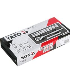 Bộ tuýp tay vặn 1/2" 10-24mm 12 chi tiết Yato YT-12621 - Ba Lan Bộ tuýp tay vặn 1/2" 10-24mm 12 chi tiết Yato YT-12621 - Ba Lan