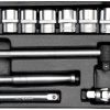 Bộ tuýp tay vặn 1/2" 10-32mm 24 chi tiết Yato YT-12661 - Ba Lan Bộ tuýp tay vặn 1/2" 10-32mm 24 chi tiết Yato YT-12661 - Ba Lan