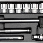 Bộ tuýp tay vặn 1/2" 10-32mm 24 chi tiết Yato YT-12661 - Ba Lan