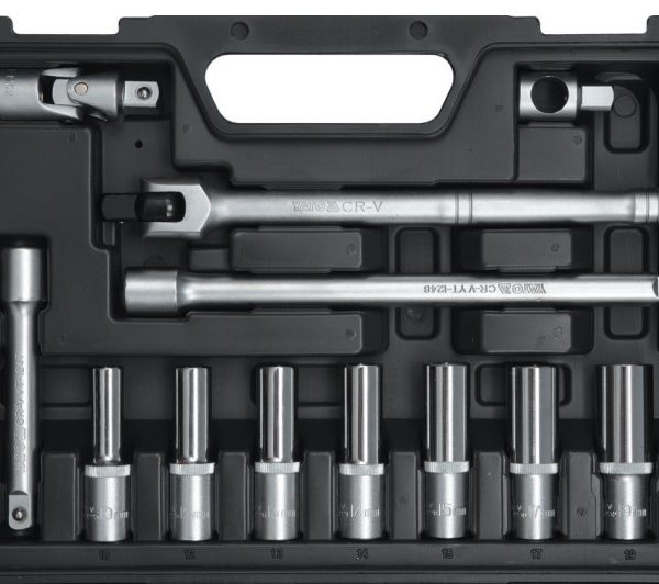 Bộ tuýp tay vặn 1/2" 46 món Yato YT-3877 - Ba Lan Bộ tuýp tay vặn 1/2" 46 món Yato YT-3877 - Ba Lan