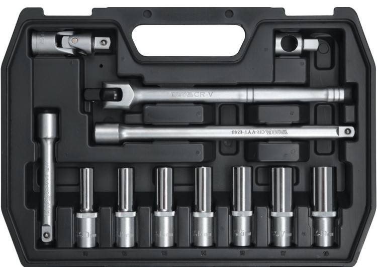 Bộ tuýp tay vặn 1/2" 46 món Yato YT-3877 - Ba Lan Bộ tuýp tay vặn 1/2" 46 món Yato YT-3877 - Ba Lan