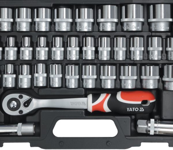 Bộ tuýp tay vặn 1/2" 46 món Yato YT-3877 - Ba Lan Bộ tuýp tay vặn 1/2" 46 món Yato YT-3877 - Ba Lan