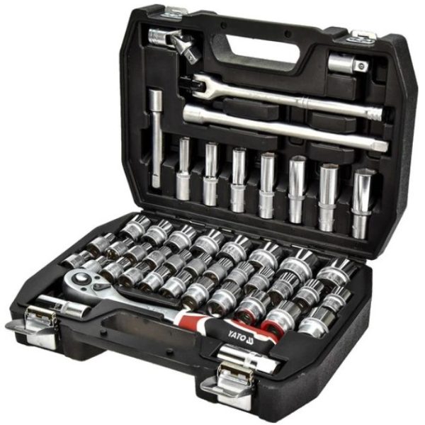 Bộ tuýp tay vặn 1/2" 46 món Yato YT-3877 - Ba Lan Bộ tuýp tay vặn 1/2" 46 món Yato YT-3877 - Ba Lan