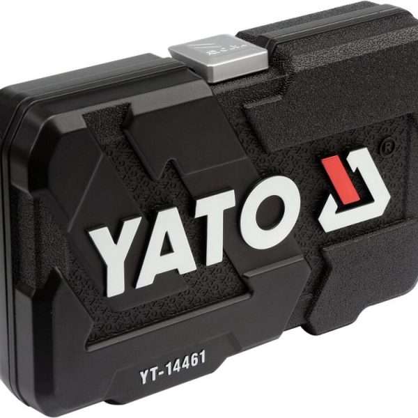 Bộ tuýp tay vặn 1/4" 25 chi tiết Yato YT-14461 Bộ tuýp tay vặn 1/4" 25 chi tiết Yato YT-14461