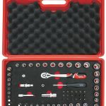 Bộ tuýp tay vặn 1/4" 65 chi tiết Yato YT-14415