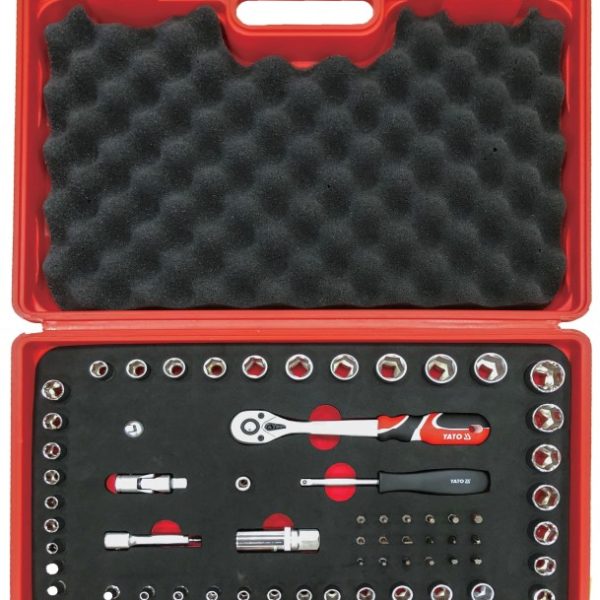 Bộ tuýp tay vặn 1/2" tổng hợp 24 chi tiết Yato YT-12622 - Ba Lan