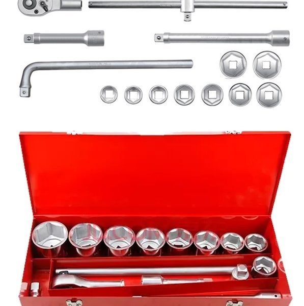 Bộ tuýp tay vặn 1" 46-80mm 14 chi tiết Yato YT-13630 - Ba Lan Bộ tuýp tay vặn 1" 46-80mm 14 chi tiết Yato YT-13630 - Ba Lan