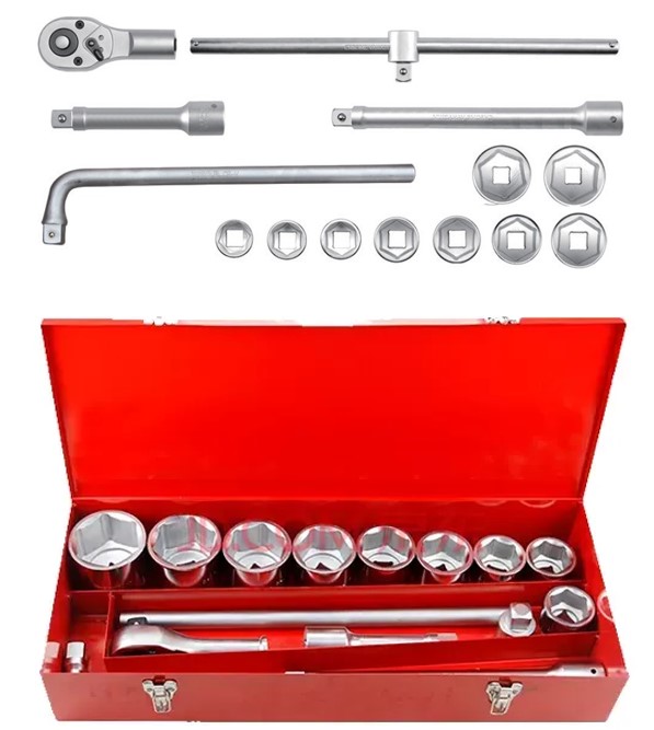 Bộ tuýp tay vặn 1" 46-80mm 14 chi tiết Yato YT-13630 - Ba Lan Bộ tuýp tay vặn 1" 46-80mm 14 chi tiết Yato YT-13630 - Ba Lan