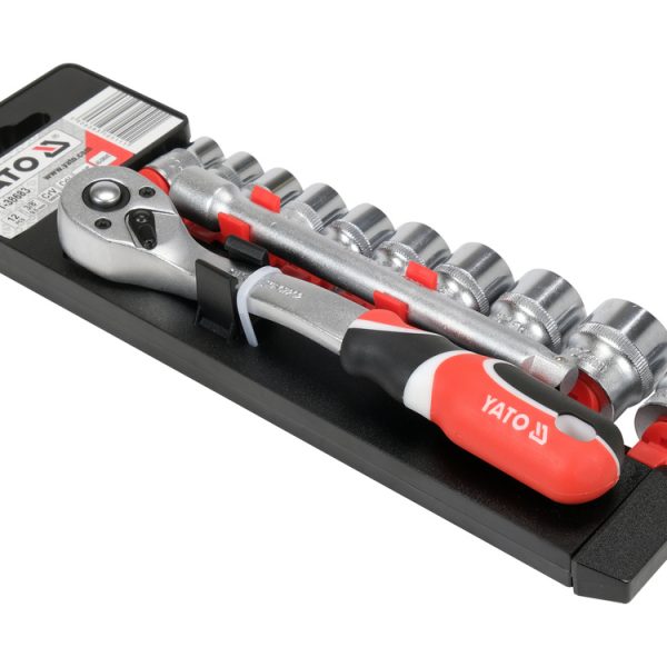 Bộ tuýp tay vặn 10-24mm 3/8" 12 món Yato YT-38683 - Ba Lan Bộ tuýp tay vặn 10-24mm 3/8" 12 món Yato YT-38683 - Ba Lan