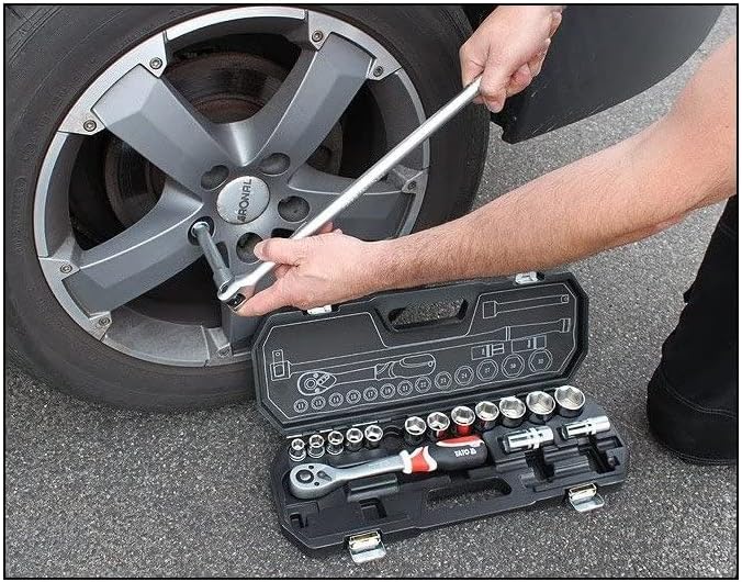 Bộ tuýp tay vặn 11-32mm 1/2" 18 món Yato YT-3870 - Ba Lan Bộ tuýp tay vặn 11-32mm 1/2" 18 món Yato YT-3870 - Ba Lan