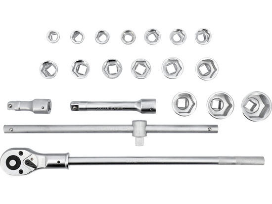 Bộ tuýp tay vặn 3/4" 19-50mm 20 chi tiết Yato YT-1335 - Ba Lan Bộ tuýp tay vặn 3/4" 19-50mm 20 chi tiết Yato YT-1335 - Ba Lan