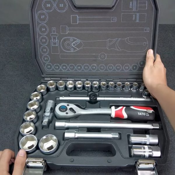 Bộ tuýp tay vặn tổng hợp 1/2" 27 chi tiết Yato YT-3875 - Ba Lan Bộ tuýp tay vặn tổng hợp 1/2" 27 chi tiết Yato YT-3875 - Ba Lan