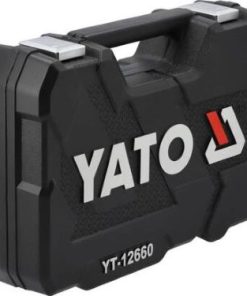Bộ tuýp tay vặn tổng hợp 1/4" 1/2" 60 chi tiết Yato YT-12660 - Ba Lan Bộ tuýp tay vặn tổng hợp 1/4" 1/2" 60 chi tiết Yato YT-12660 - Ba Lan