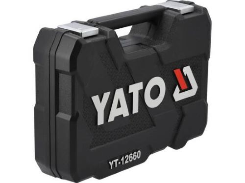 Bộ tuýp tay vặn tổng hợp 1/4" 1/2" 60 chi tiết Yato YT-12660 - Ba Lan Bộ tuýp tay vặn tổng hợp 1/4" 1/2" 60 chi tiết Yato YT-12660 - Ba Lan