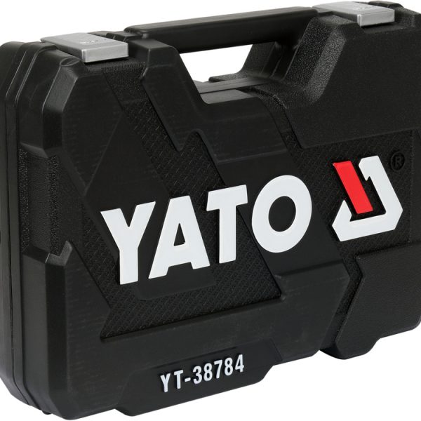 Bộ tuýp tay vặn tổng hợp 1/4" 1/2" 93 chi tiết Yato YT-38784 Bộ tuýp tay vặn tổng hợp 1/4" 1/2" 93 chi tiết Yato YT-38784