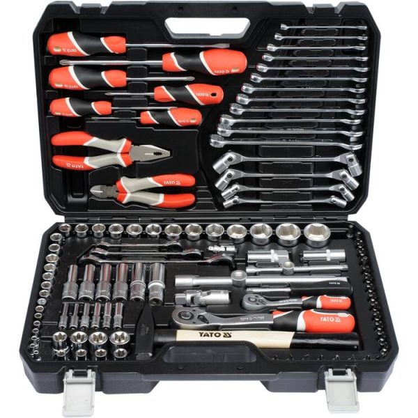 Bộ tuýp tay vặn tổng hợp 109 chi tiết Yato YT-38891 Bộ tuýp tay vặn tổng hợp 109 chi tiết Yato YT-38891