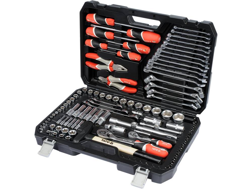 Bộ tuýp tay vặn tổng hợp 109 chi tiết Yato YT-38891 Bộ tuýp tay vặn tổng hợp 109 chi tiết Yato YT-38891