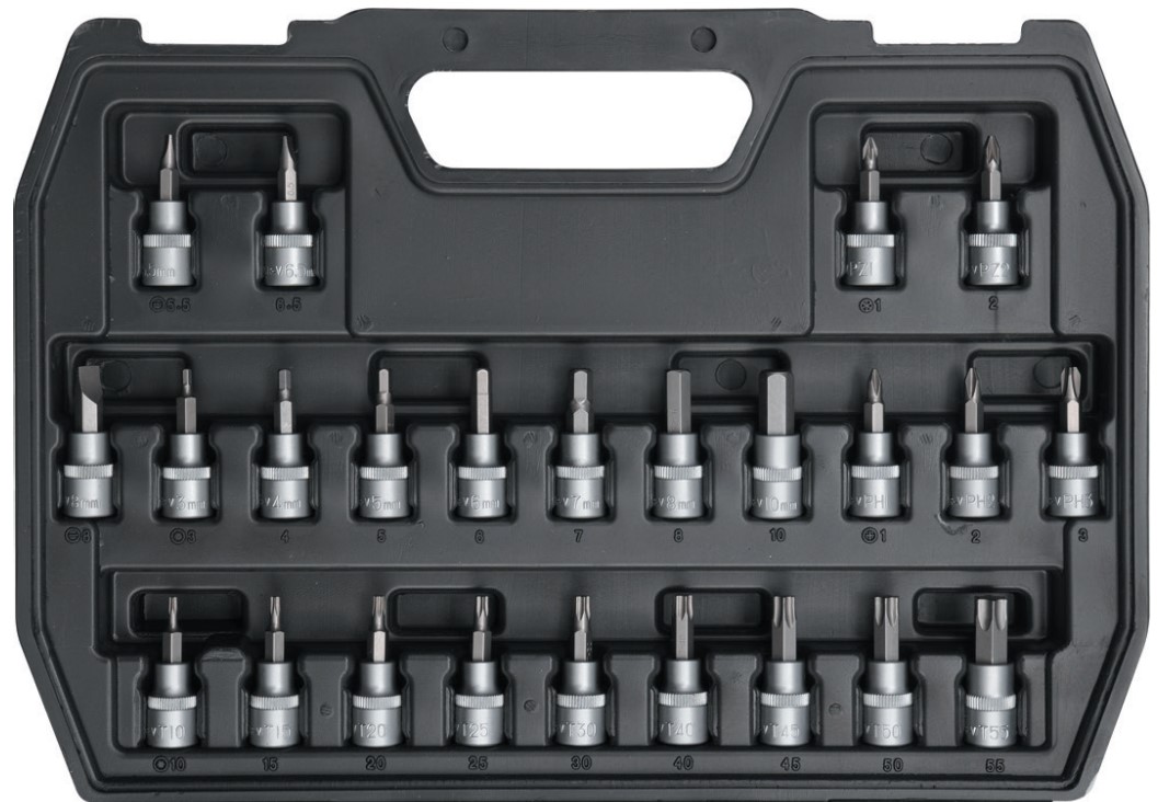 Bộ tuýp tay vặn tổng hợp 3/8" 58 chi tiết Yato YT-3857 - Ba Lan Bộ tuýp tay vặn tổng hợp 3/8" 58 chi tiết Yato YT-3857 - Ba Lan