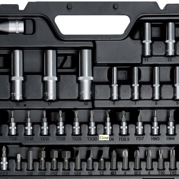 Bộ tuýp tay vặn tổng hợp 1/4" 1/2" 94 chi tiết Yato YT-12681 - Ba Lan Bộ tuýp tay vặn tổng hợp 1/4" 1/2" 94 chi tiết Yato YT-12681 - Ba Lan