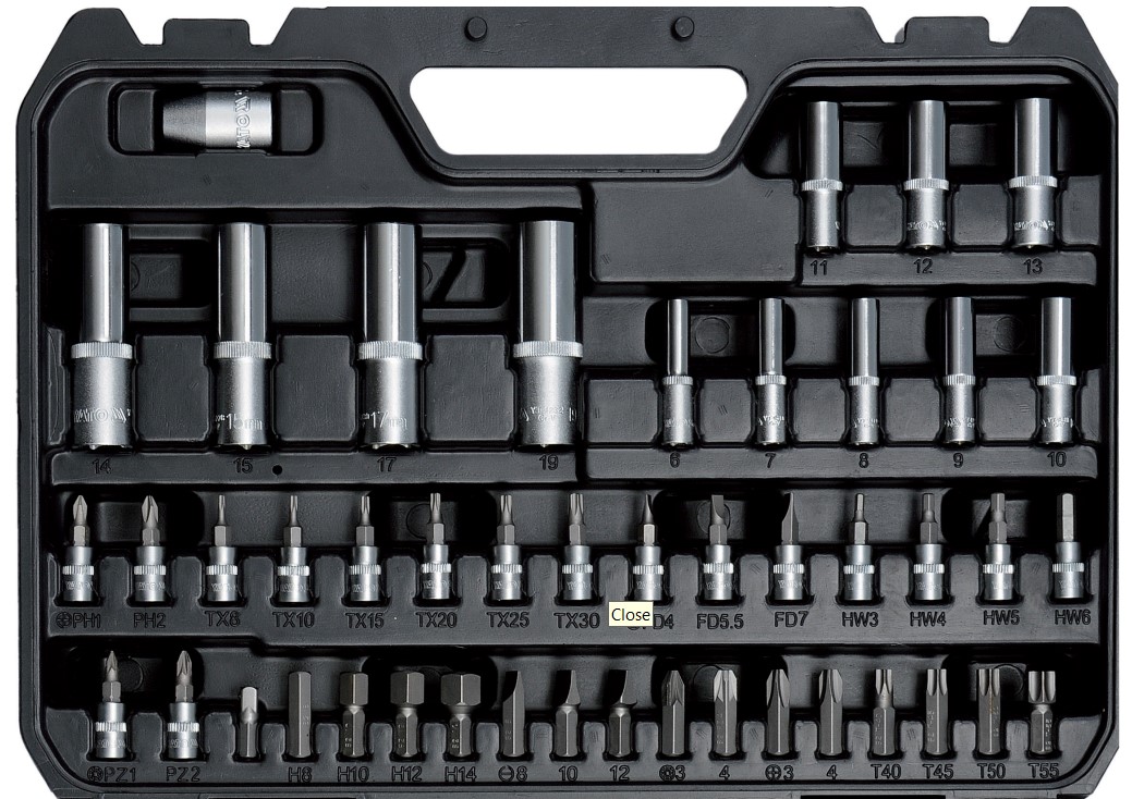Bộ tuýp tay vặn tổng hợp 1/4" 1/2" 94 chi tiết Yato YT-12681 - Ba Lan Bộ tuýp tay vặn tổng hợp 1/4" 1/2" 94 chi tiết Yato YT-12681 - Ba Lan