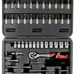 Bộ tuýp tay vặn 1/4" 46 chi tiết Yato YT-14474